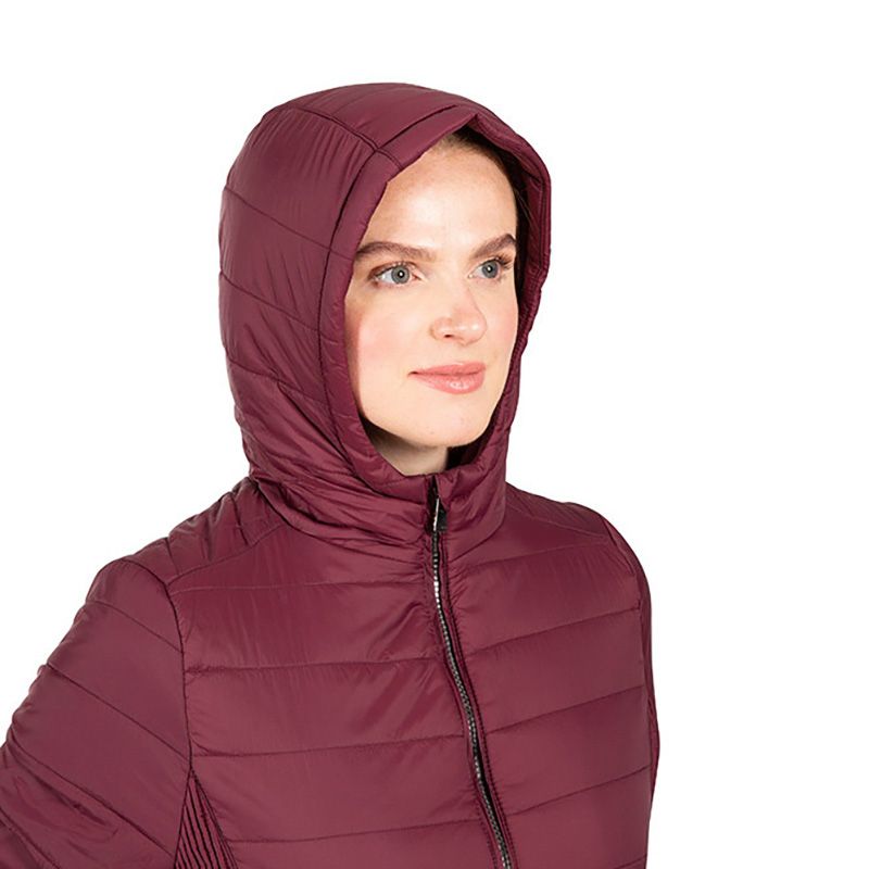 Women's fig trespass padded jacket from O'Neills.