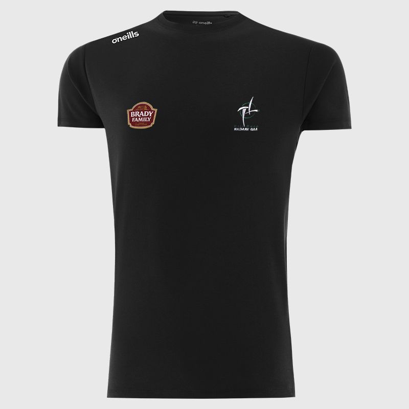 Black Kildare GAA Men's Venture T-Shirt from O'Neills