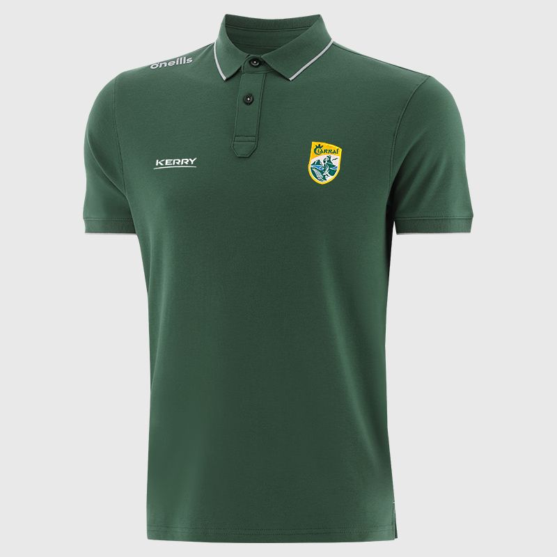 Green Kerry GAA Men's Venture Polo Shirt from O'Neills