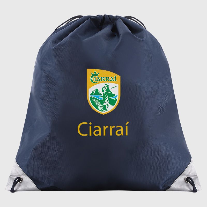 Kerry GAA Vital Drawstring Gym Bag Navy from O’Neills