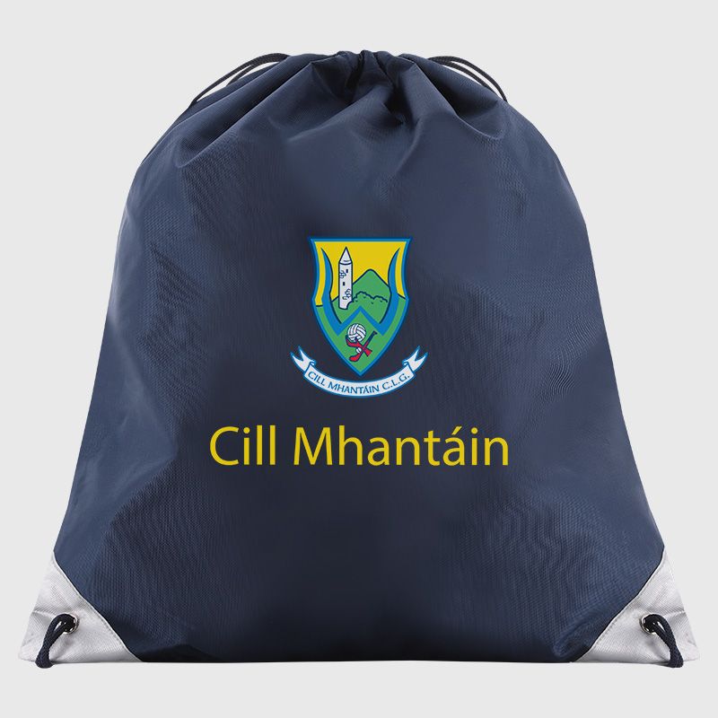 Wicklow GAA Vital Drawstring Gym Bag Navy from O’Neills