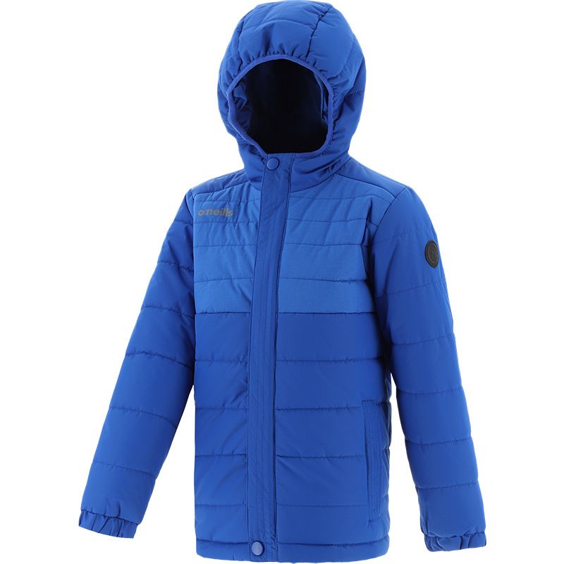 Blue Kid's Padded Jacket with a Hooded and Two Side Pockets by O’Neills.
