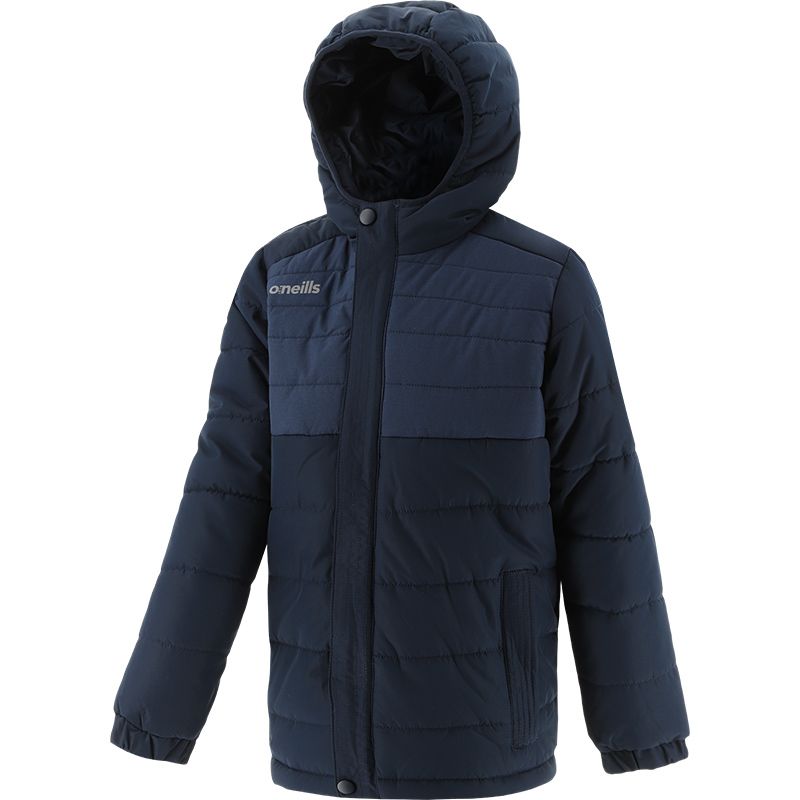 Navy Kids' Padded Jacket with a Hooded and Two Side Pockets by O’Neills.