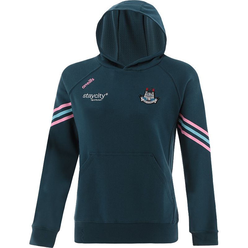 Marine Dublin GAA Kids' Weston pullover fleece hoodie by O’Neills.