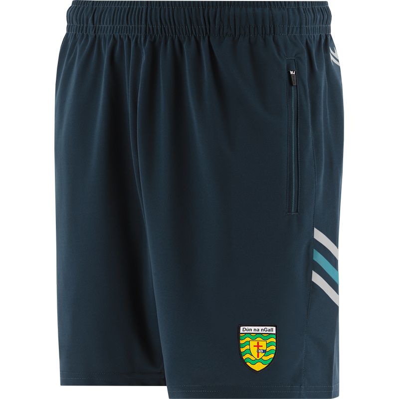 Marine Men's Donegal GAA training shorts with zip pockets by O’Neills.