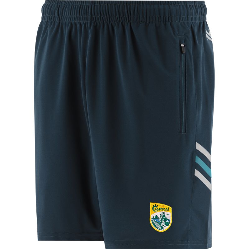 Marine Men's Kerry GAA training shorts with zip pockets by O’Neills.
