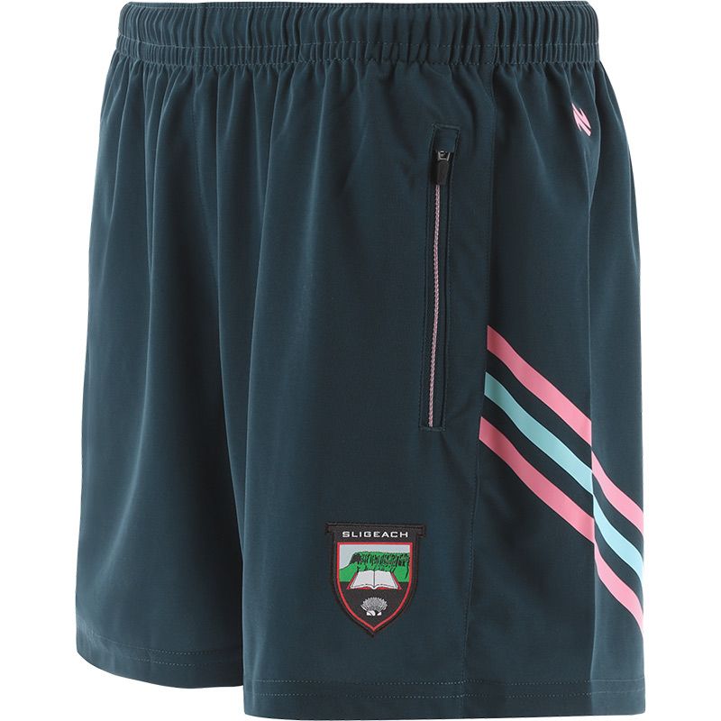Marine Women's Sligo GAA training shorts with zip pockets by O’Neills.