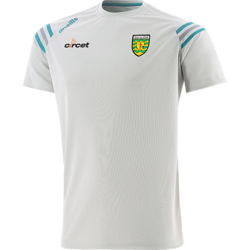 Grey Men's Donegal GAA T-Shirt with county crest by O’Neills. 