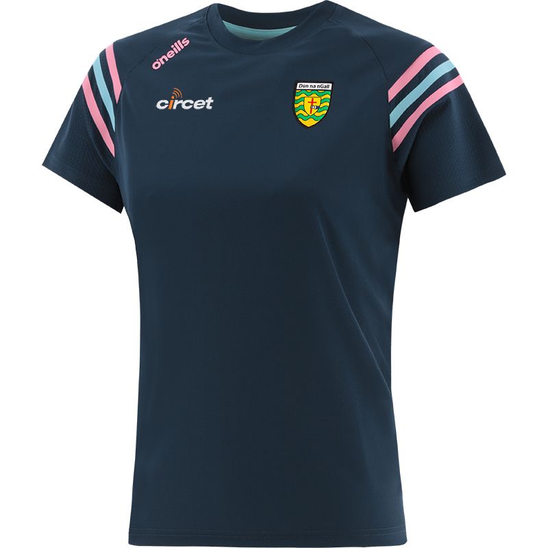 Marine Women's Donegal GAA T-Shirt with county crest by O’Neills. 