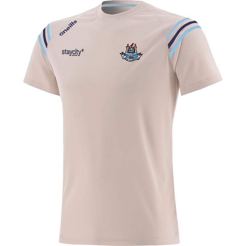 Beige Kids' Dublin GAA T-Shirt with county crest by O’Neills. 
