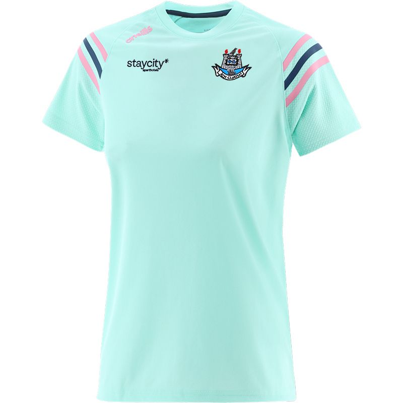 Green Women's Dublin GAA T-Shirt with county crest by O’Neills. 