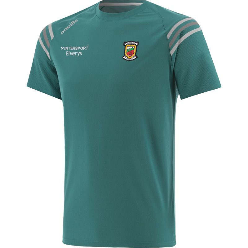 Green Men's Mayo GAA T-Shirt with county crest by O’Neills. 