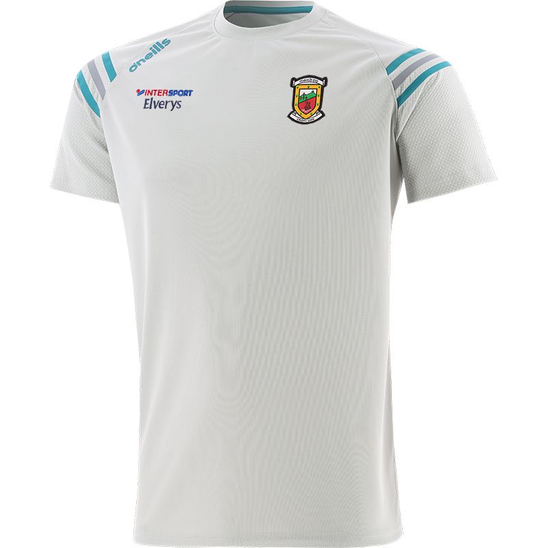 Grey Men's Mayo GAA T-Shirt with county crest by O’Neills. 