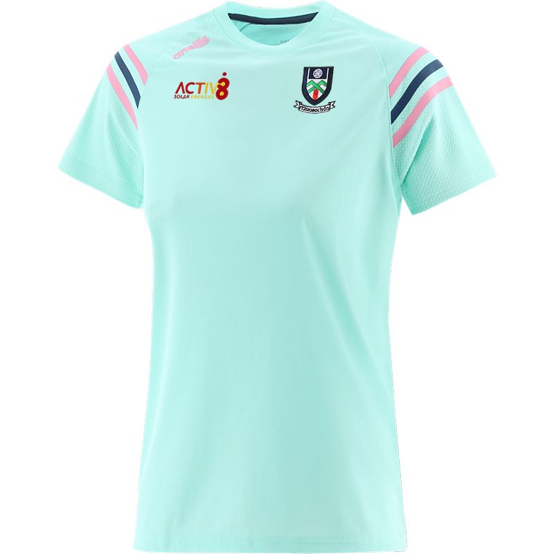 Green Women's Monaghan GAA T-Shirt with county crest by O’Neills. 