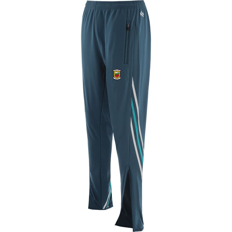 Marine Men's Mayo GAA Weston Brushed Skinny Tracksuit Bottoms with zip pockets by O’Neills.