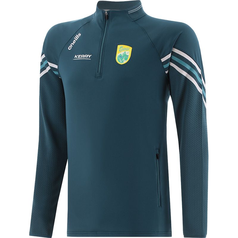 Marine Men's Kerry GAA Weston Half Zip Top with zip pockets by O’Neills.