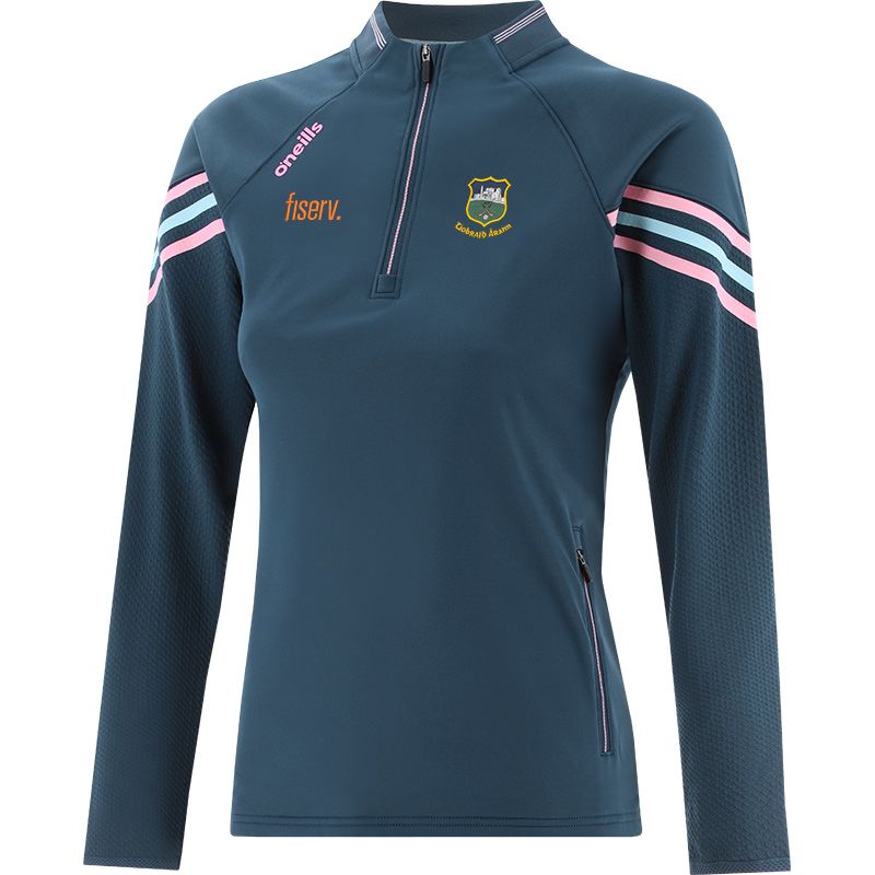 Marine Kids' Tipperary GAA Weston Half Zip Top with zip pockets by O’Neills.