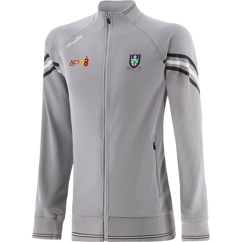 Men's Monaghan GAA Hybrid Full Zip Top with zip pockets and county crest by O’Neills. 