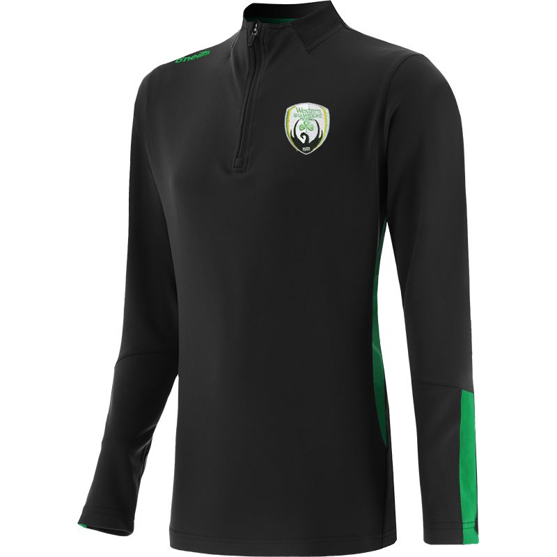 Western Shamrocks Kids' Jenson Brushed Half Zip Top