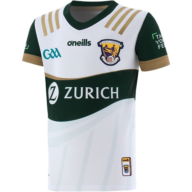 White/Green Men's Wexford Commemoration Jersey, with Zurich sponsor logo by O'Neills. 
