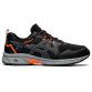 Men's ASICS GEL-VENTURE™ 8 WATERPROOF Lace Up Running Shoes black and orange from O'Neills.