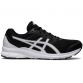 Black and White ASICS running shoes with an EVA midsole from O'Neills.