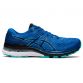 Men's Blue ASICS Gel Kayano 28 running shoes with mesh upper from O'Neills.