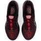 black and red ASICS men's runners with improved stability technology from O'Neills