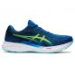 Blue and Green ASICS men's running shoes with lightweight cushioning from O'Neills