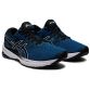Men's ASICS GT-1000 11 Lace Up Running Shoes with mesh upper Blue and Black from O'Neills.