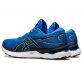 Blue ASICS Men's Gel-Nimbus 24™ Running Shoes, with AHAR™ outsole rubber improves durability from O'Neills.