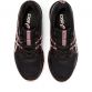 Women's ASICS gel-venture lace up trainers with mesh upper Black and Pink from O'Neills