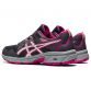 Women's ASICS gel-venture lace up trainers with mesh upper Grey and Pink from O'Neills