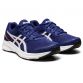 Women's Navy ASICS Jolt™ 3 Running Shoes, with synthetic stitching on the overlays from O'Neills.