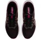 Black and Pink ASICS women's runners with a circular knit upper from O'Neills