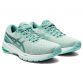 Women's Green ASICS GT-1000 11 Lace Up Running Shoes with mesh upper from O'Neills.