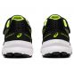 Kids' Black / Green ASICS Gel Contend 7 running shoes with mesh upper from O'Neills.