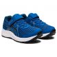 Kids' Blue ASICS Gel Contend 7 running shoes with mesh upper from O'Neills.
