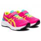 Kids' Pink / Yellow ASICS Jolt 3 running shoes with improved support from O'Neills.