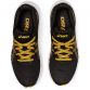 Black and Yellow Kids' ASICS Gel-Excite 9™ running shoes, with breathable mesh upper from O'Neills.