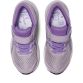 Purple ASICS Kids' Contend™ 8 PS with a Hook and loop fastening system from O'Neills