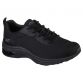 Black Skechers Bobs Pulse Air Sassy Sauce Trainers with a memory foam insole from O'Neills