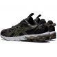 Men's ASICS Lace Up Trainers with gel sole black and green from O'Neills.