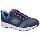blue and pink Skechers women's lace up, waterproof hiking shoes from O'Neills