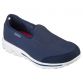 Navy Womens Skechers Go Walk Classic - Ideal Sunset Slip-On Trainers in a slip on style from O'Neills