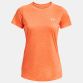 Orange Under Armour Women's Tech™ Twist T-Shirt, which is Loose fit for complete comfort from O'Neill's.