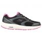 Women's Skechers Go Run Trainers With Mesh Upper Black purple and White from O'Neills.