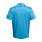 Blue Under Armour Men's Tech Polo, that has a Loose fit from O'Neill's.