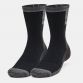 Black / Pitch Grey Under Armour UA Cold Weather Crew Socks 2-Pack from O'Neills.