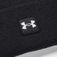 Black Under Armour Halftime Cuff Beanie with Ribbed acrylic knit fabric from O'Neills.
